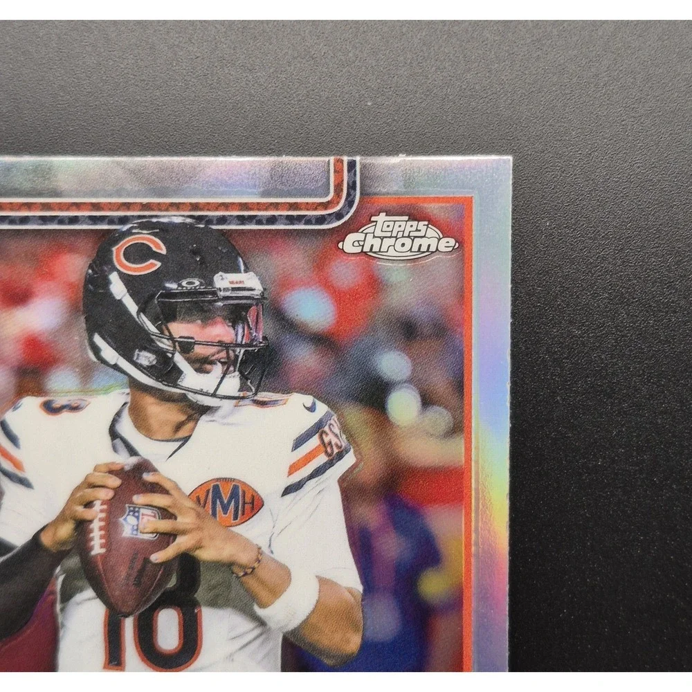 2025 Topps Chrome Caleb Williams #FS-1 Future Stars Refractor Chicago Bears